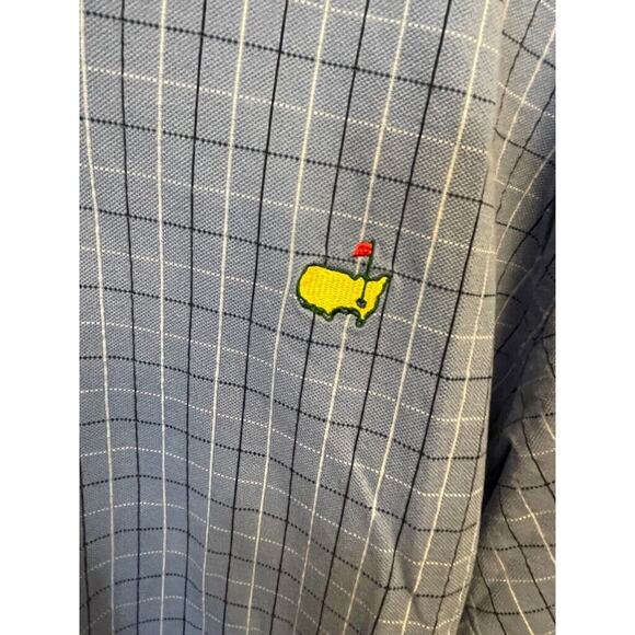 Masters Collection XLarge Polo Shirt 60s Two Ply Mercerized Mens Checkered - Picture 3 of 5